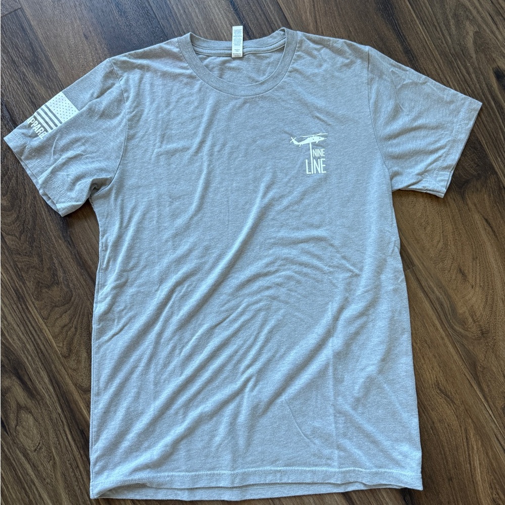 Men's Nine Line Gray T-Shirt
